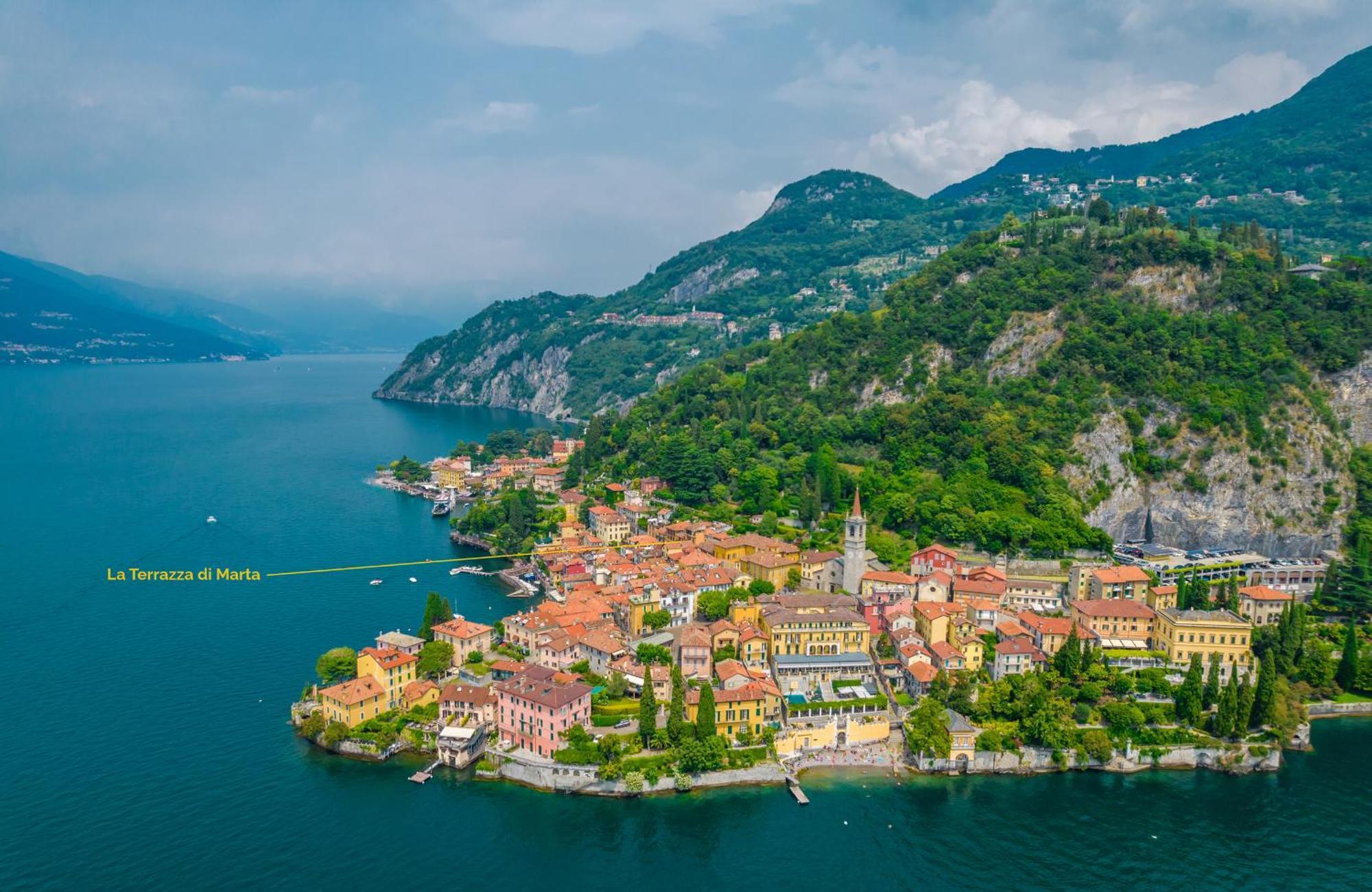 La Terrazza Di Marta Apartment Varenna Bagian luar foto