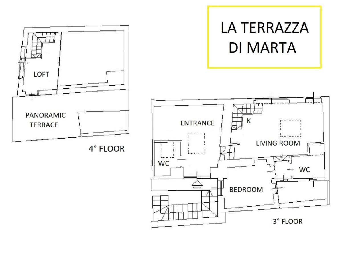 La Terrazza Di Marta Apartment Varenna Bagian luar foto